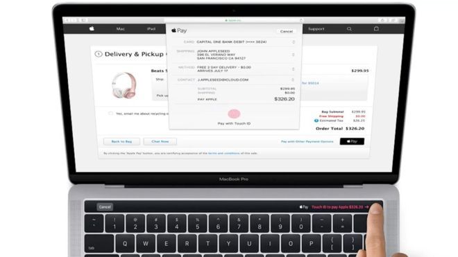 Apple event Macbook pro magic toolbar