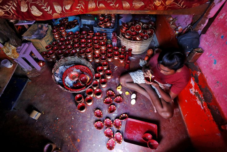 Diwali lamps
