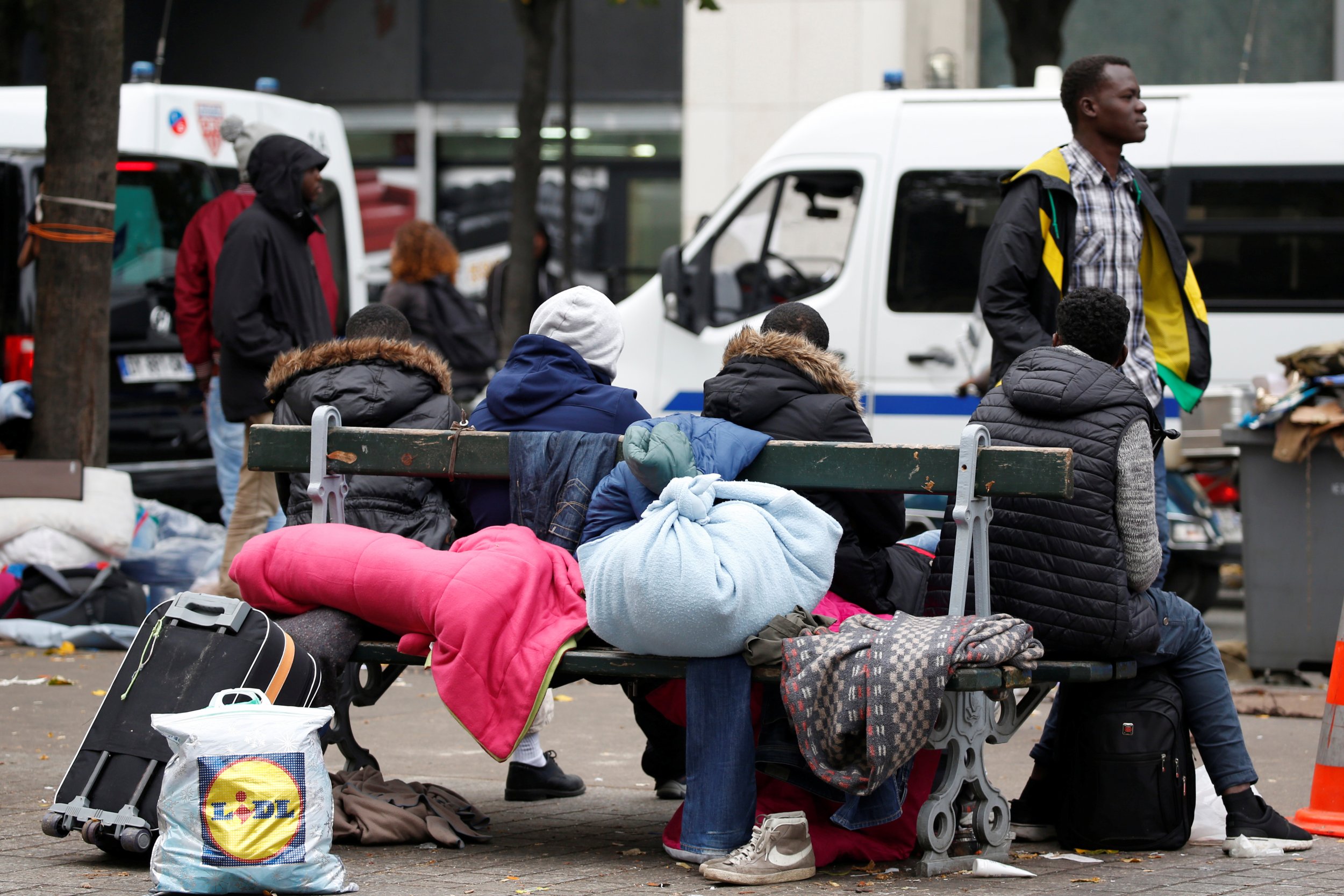 беженцы в франции