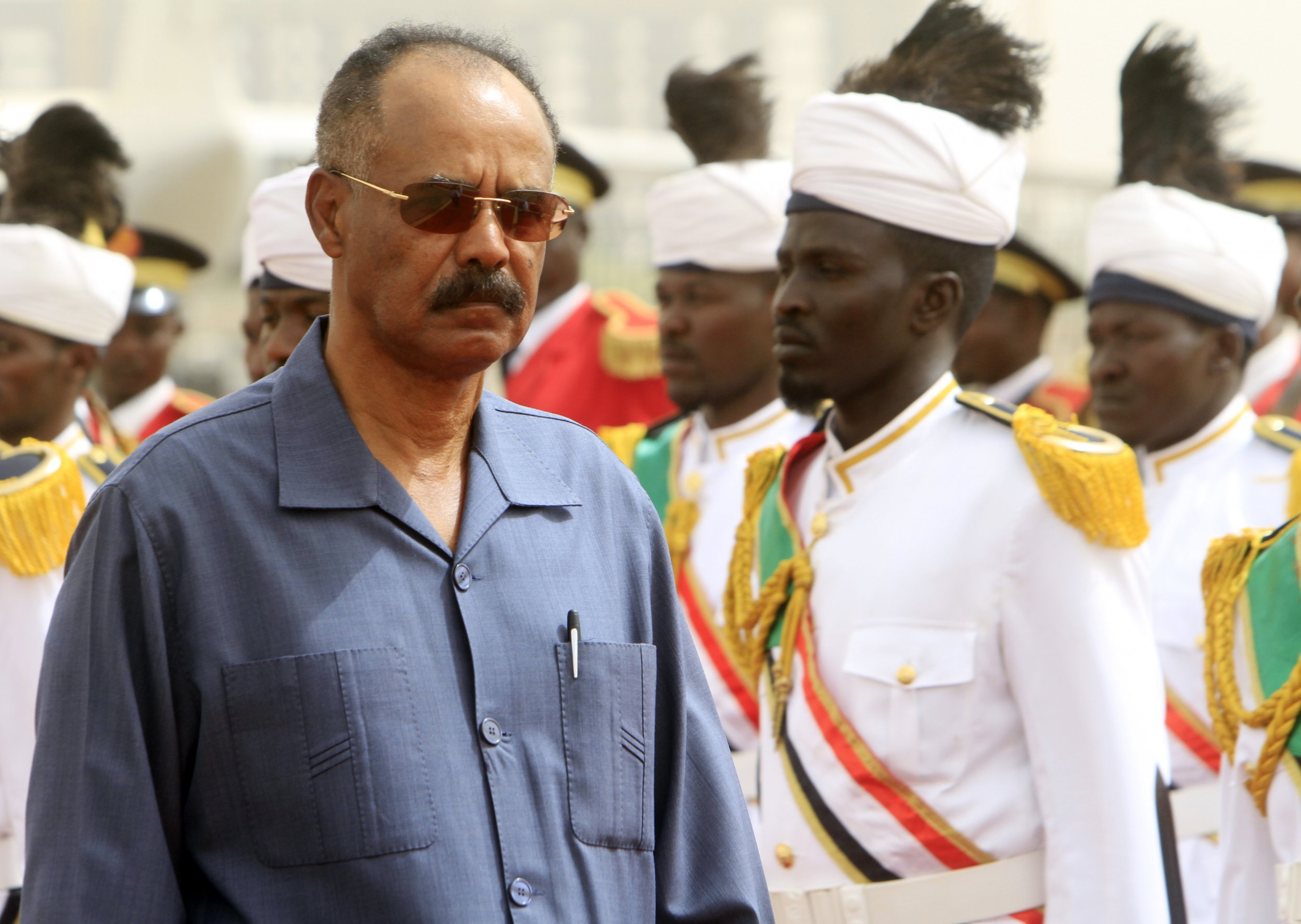 Eritrea president Isaias Afwerki