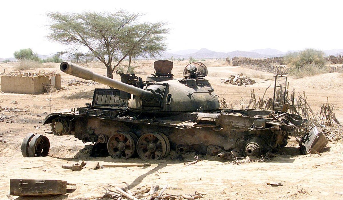 Eritrea tank