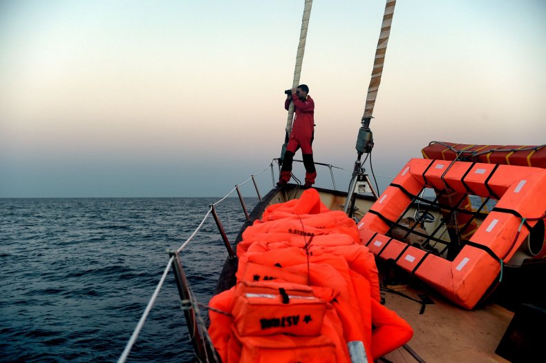 Libya migrant NGO boat