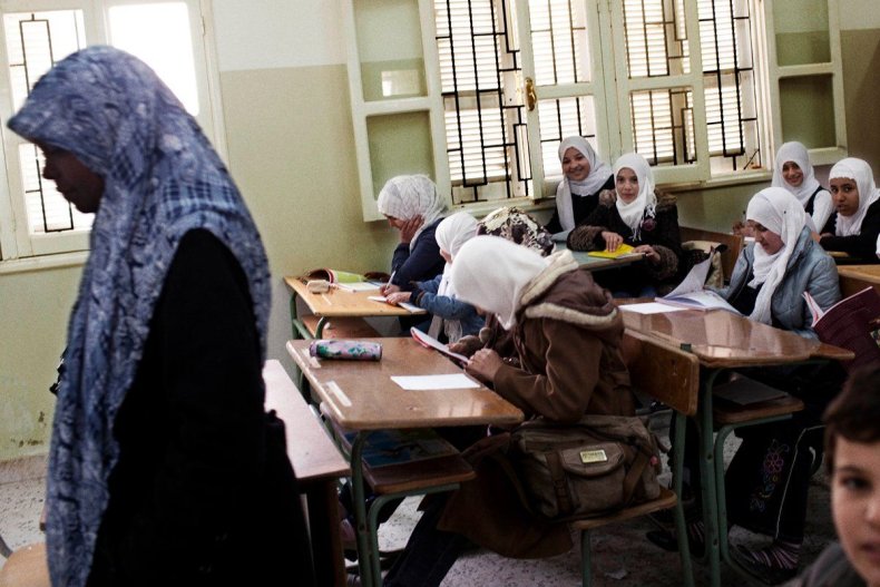 Libya Students at School