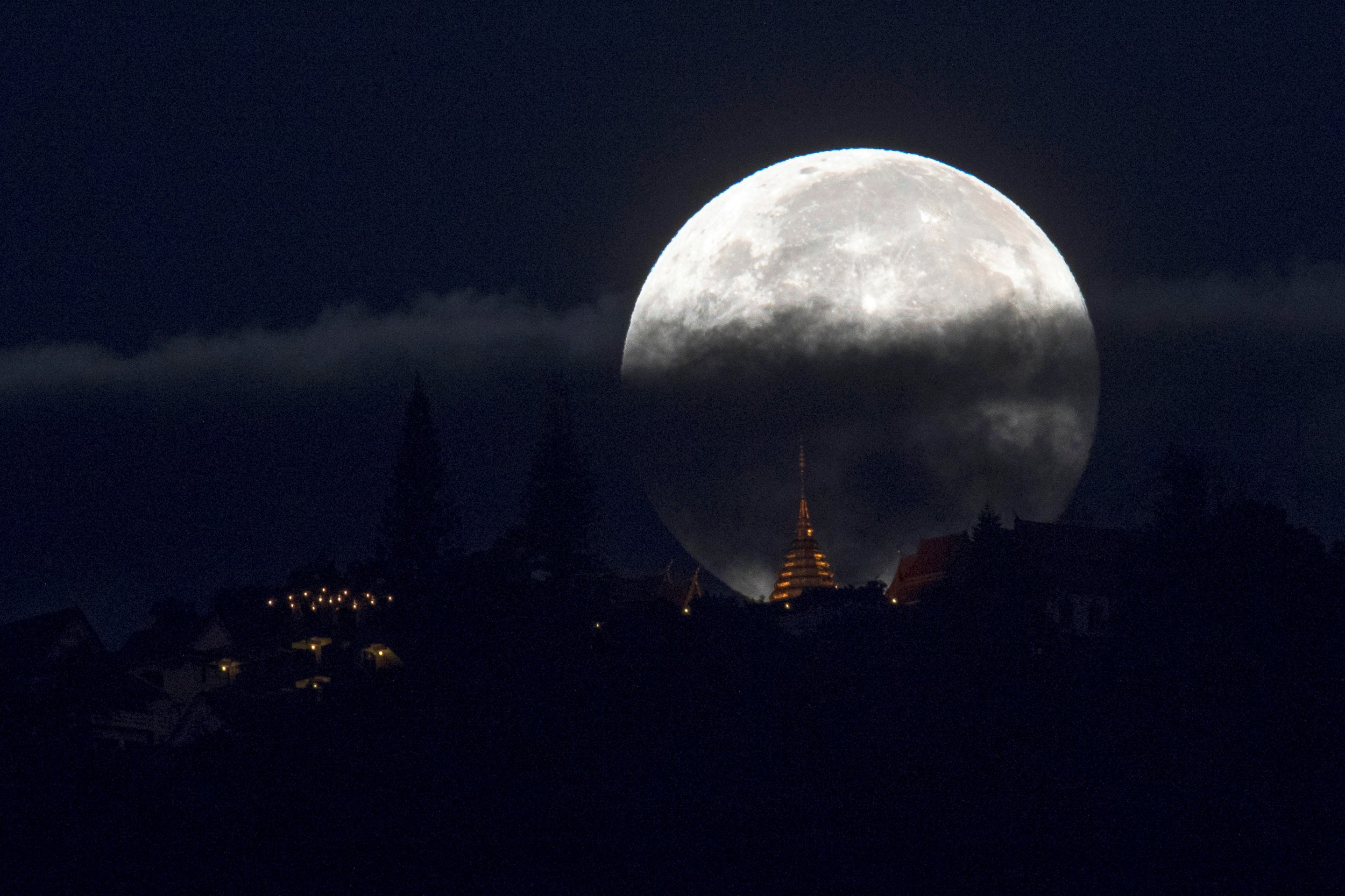 Shadowy Supermoon