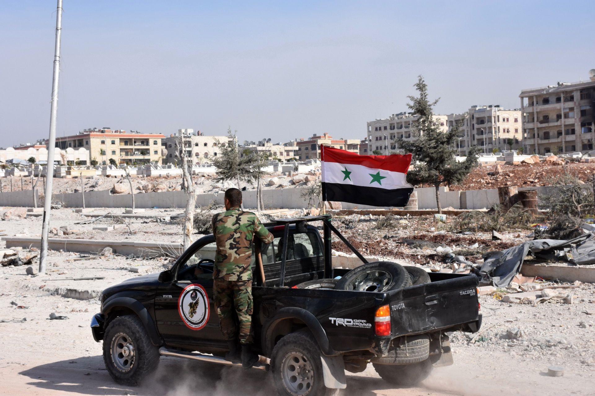 Syrian army vehicle