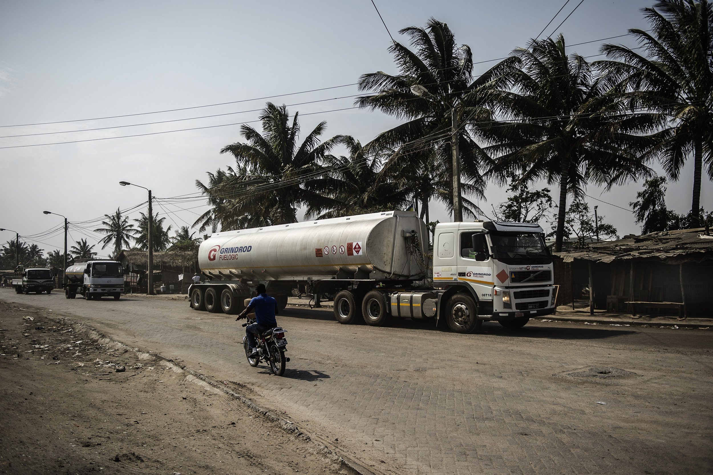 Mozambique fuel truck