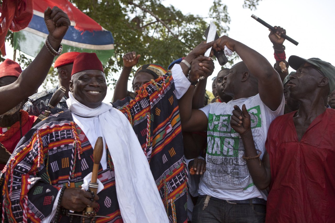 Yahya Jammeh, president of Gambia