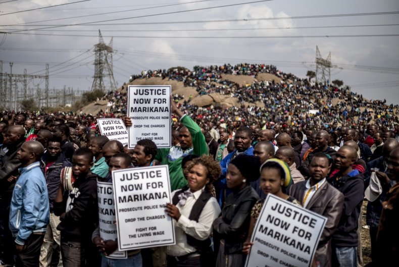 Marikana protest