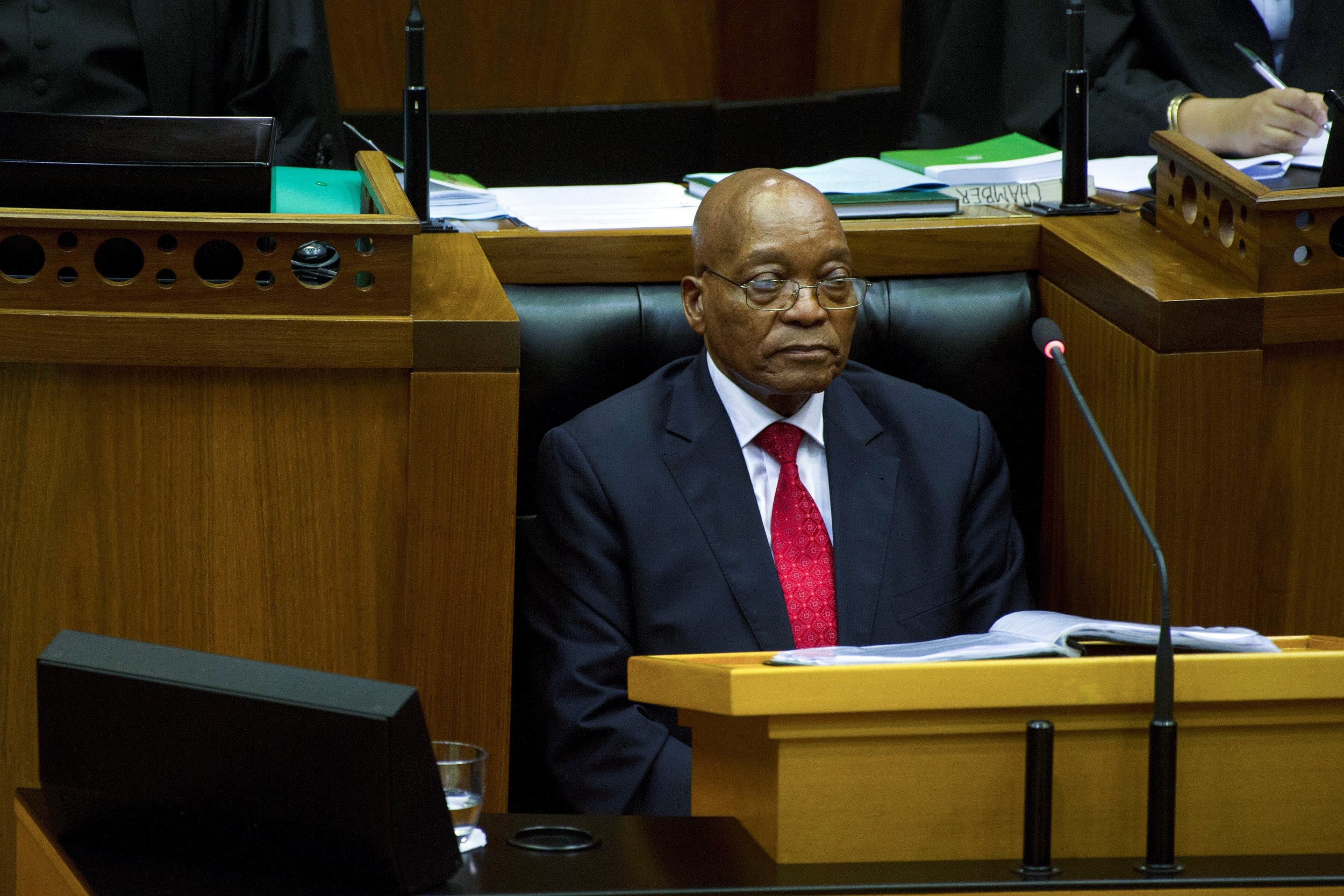 South African President Jacob Zuma may be on borrowed time 