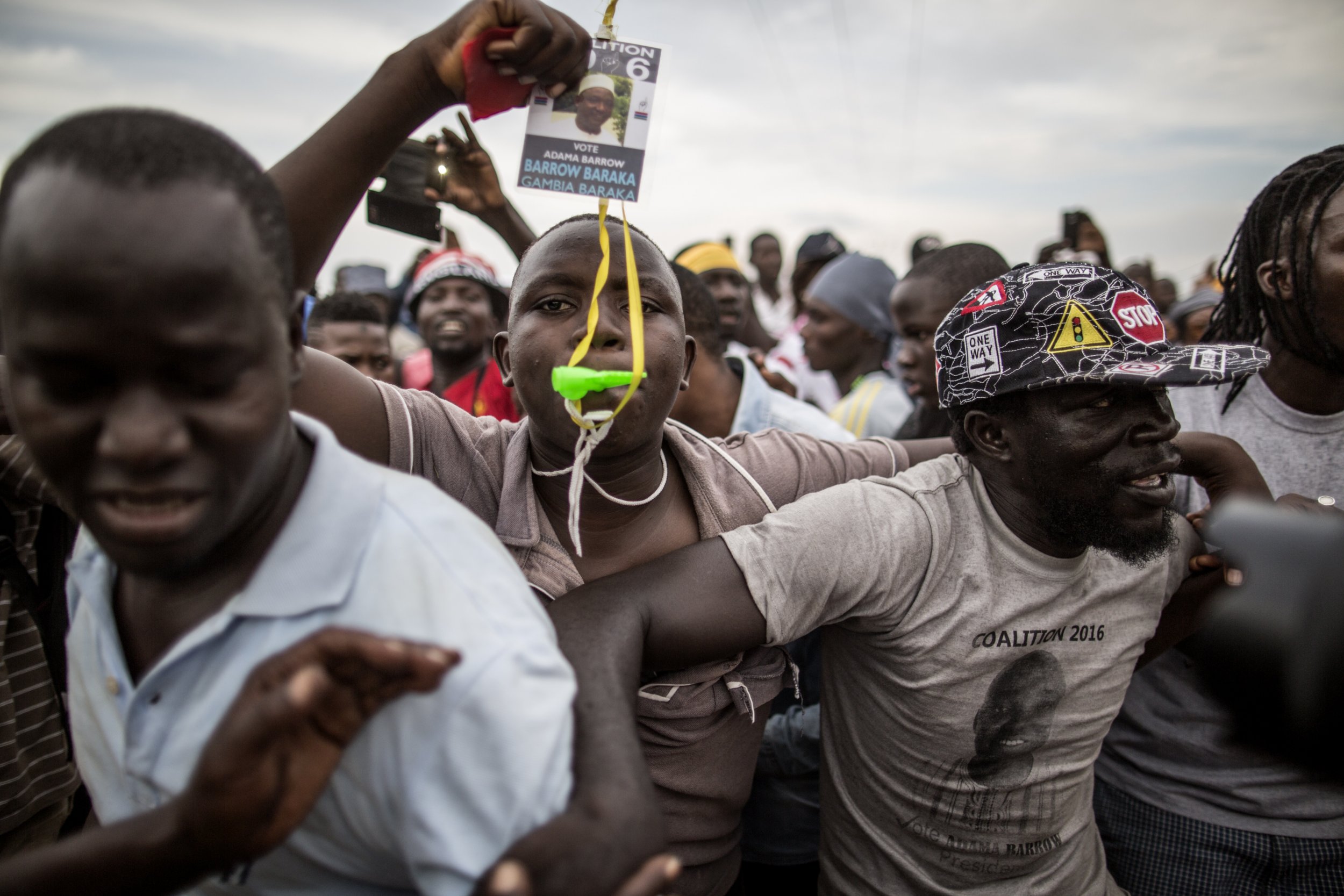 Gambia rally