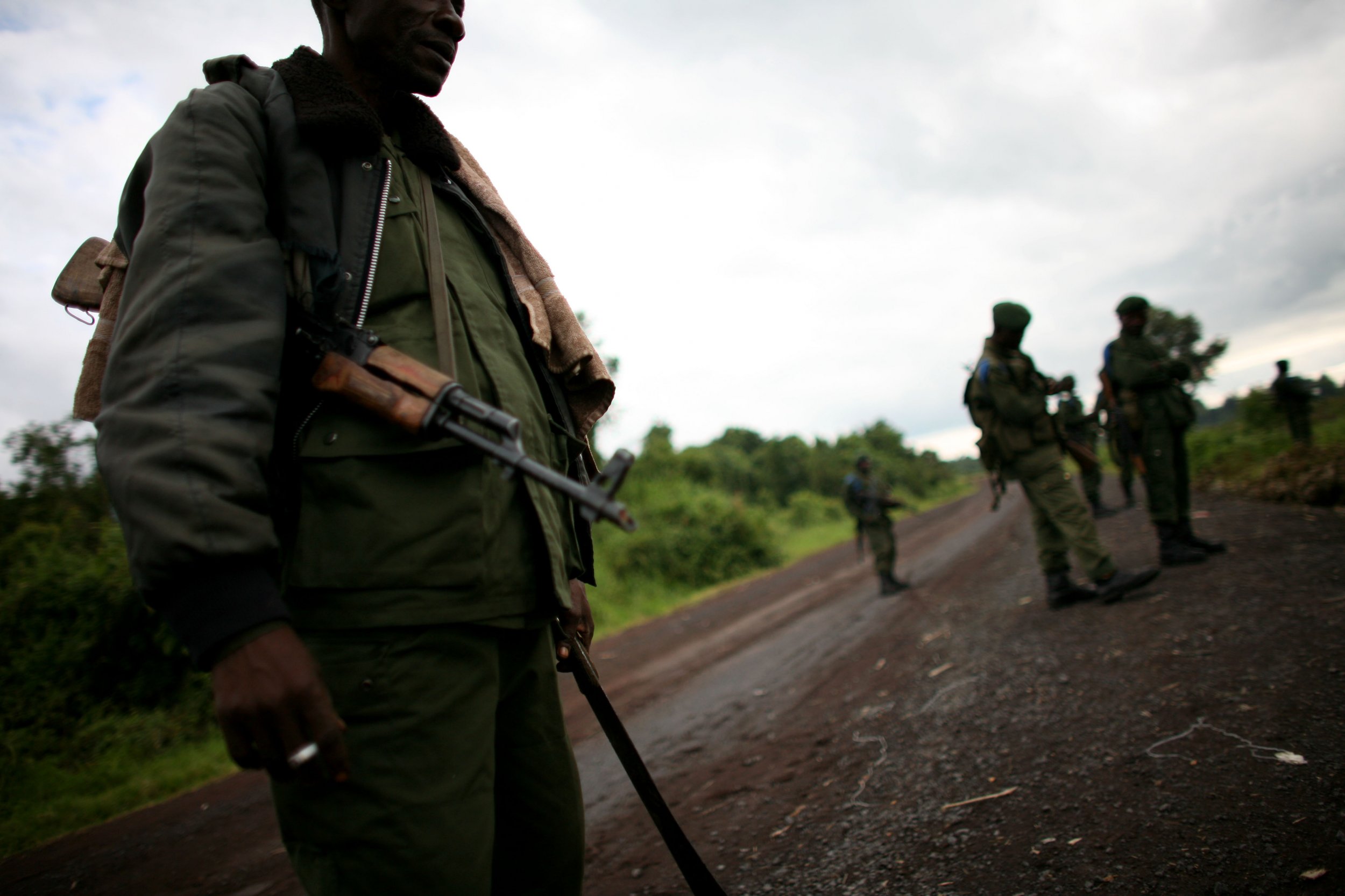 Congo soldier