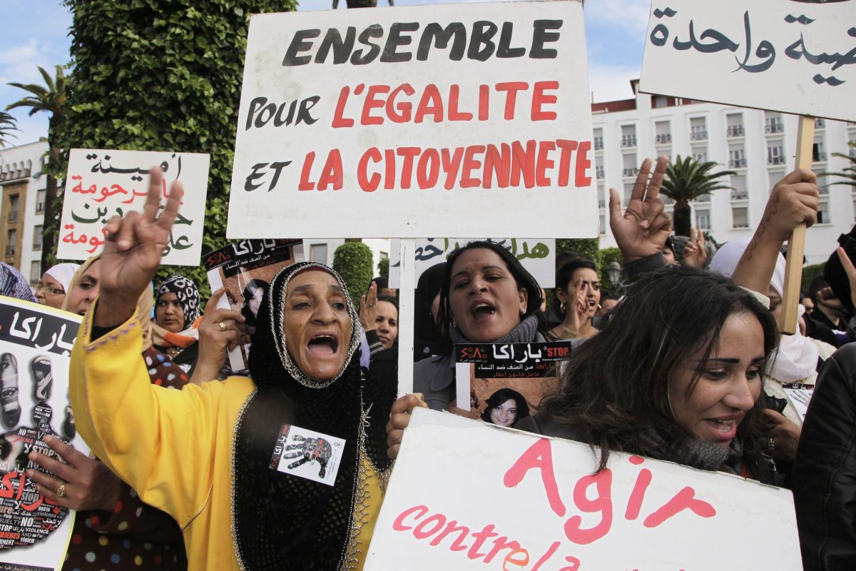 Morocco protest