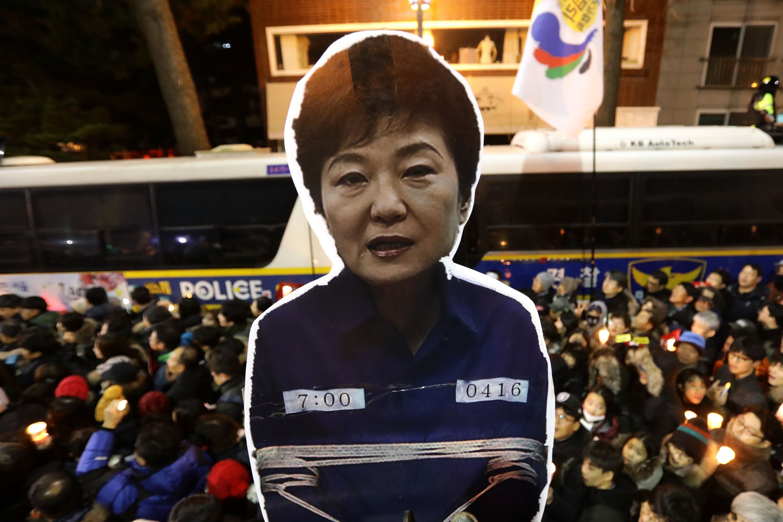 Park Geun-hye rally