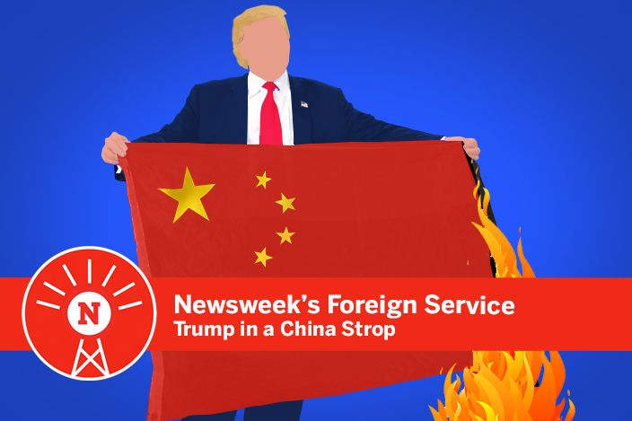 Donald Trump in a China strop