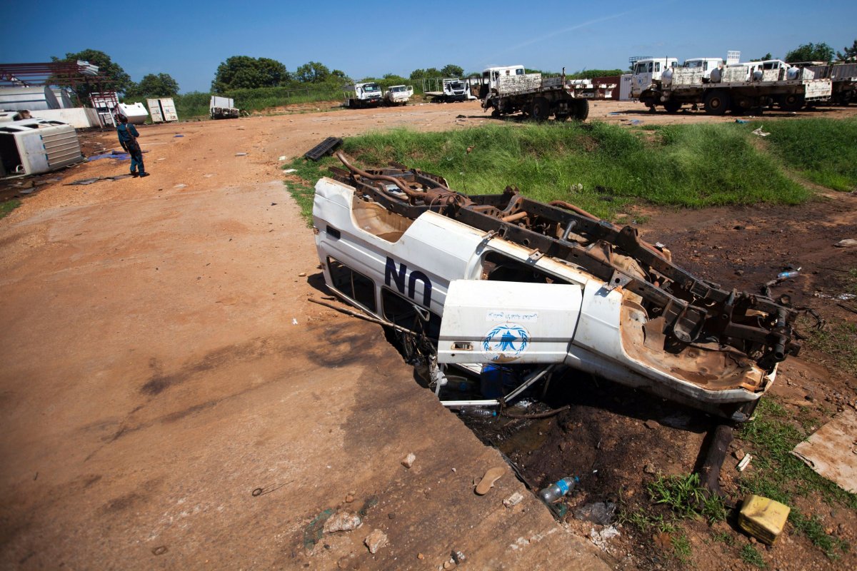 South Sudan WFP site looted
