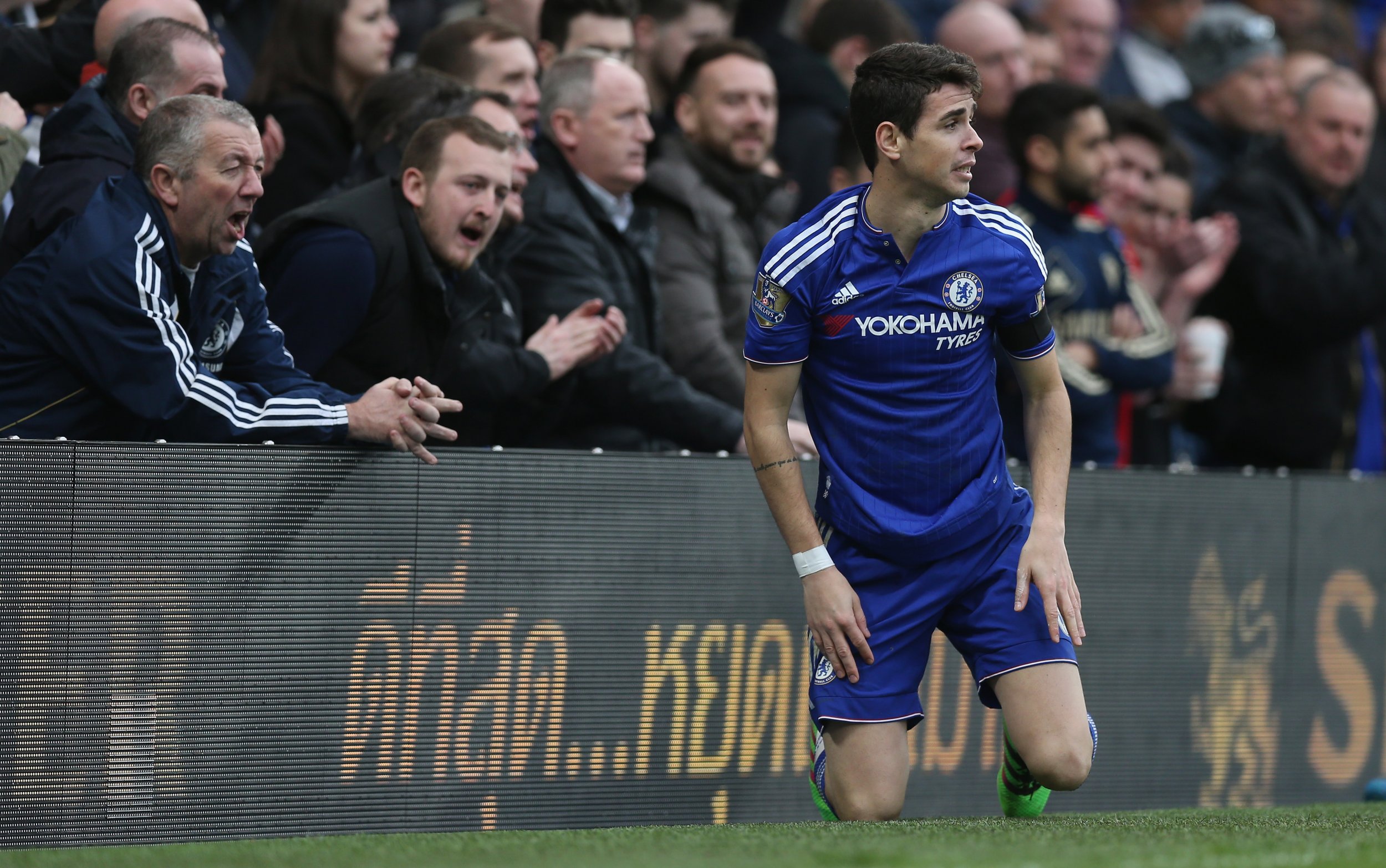 Chelsea midfielder Oscar