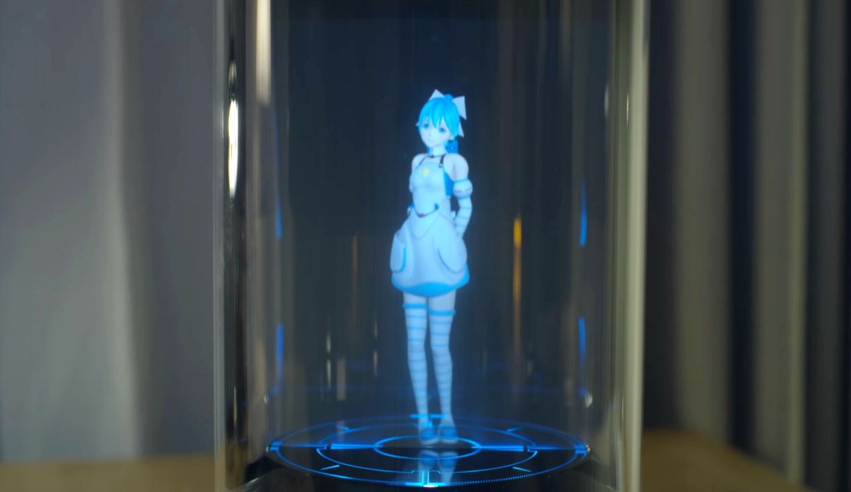 Hologram Anime Girl