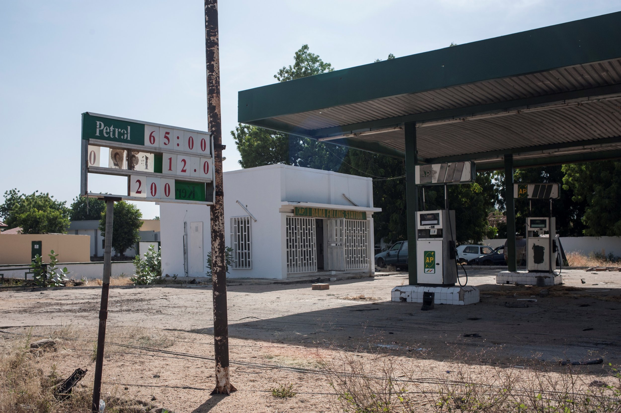 Borno petrol station