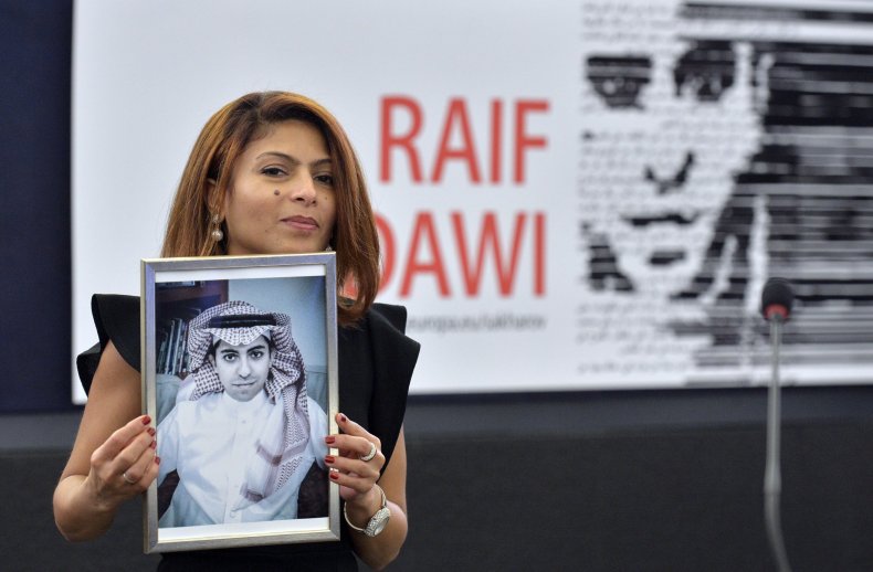Ensaf Haidar and Raif Badawi