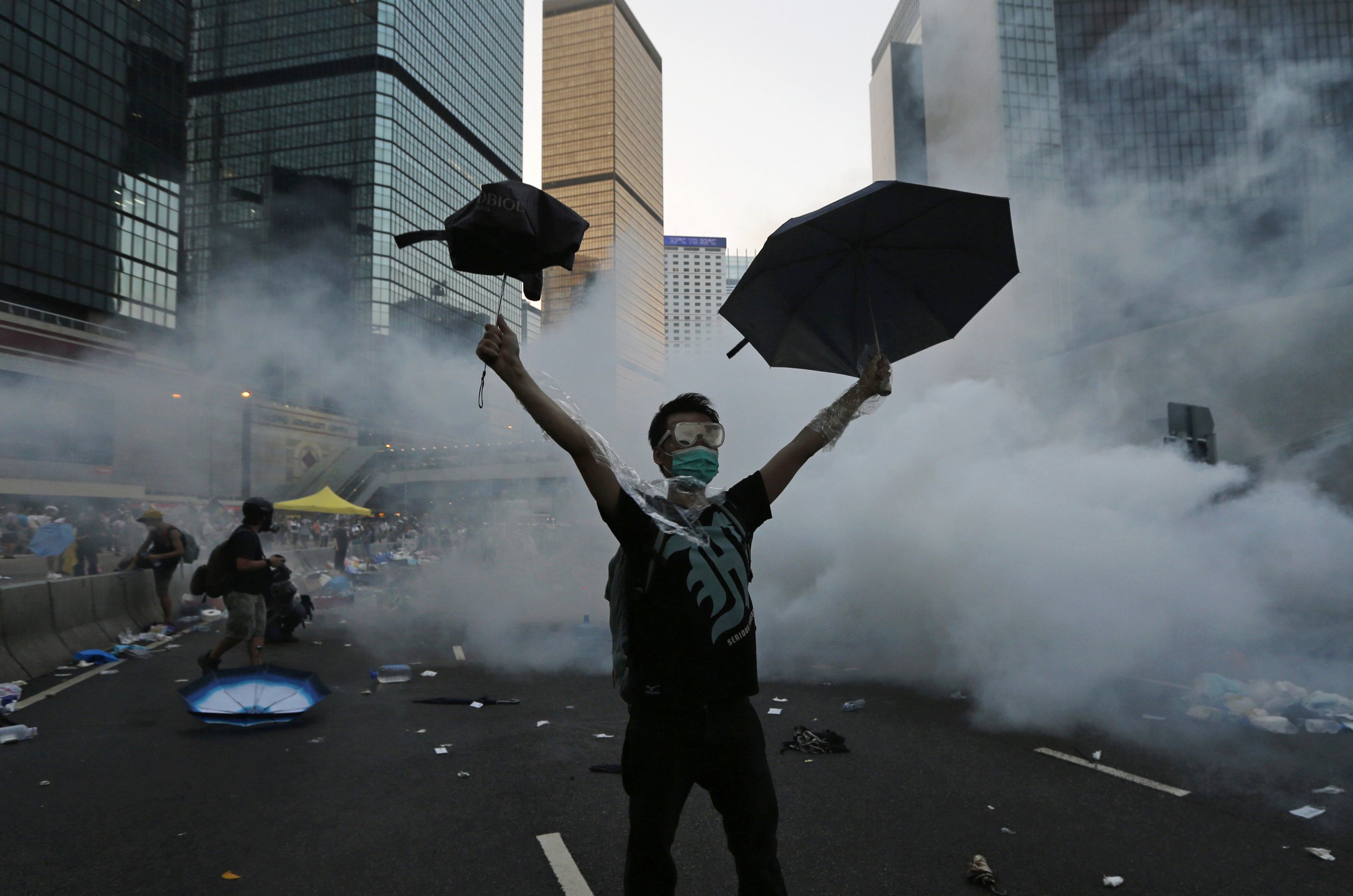 Hong Kong protester