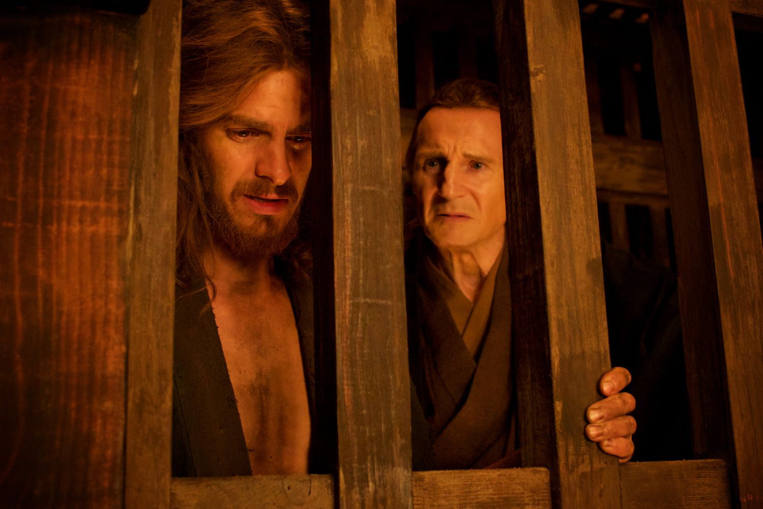 Silence - Liam Neeson and Andrew Garfield