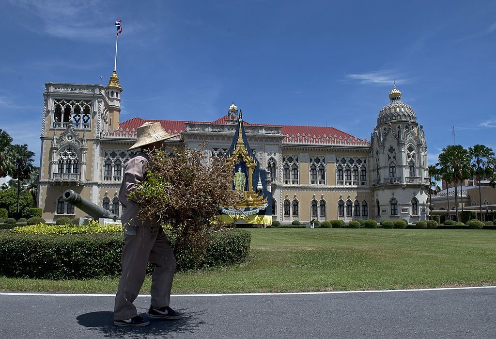 Thailand Government House building in Bangkok