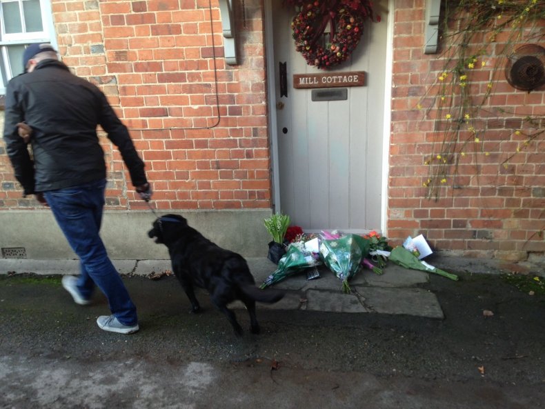 George Michael floral tributes