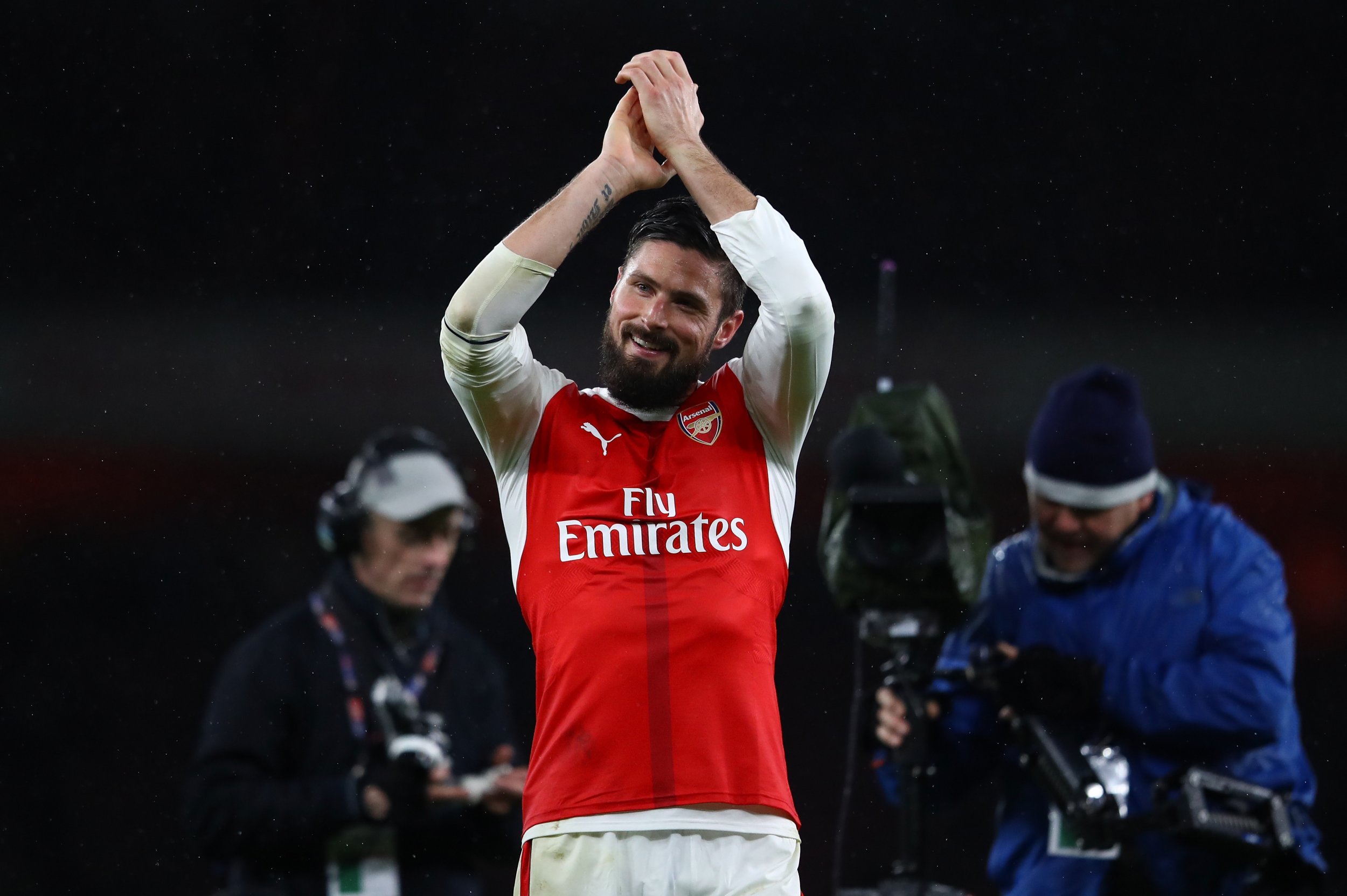 Arsenal: Arsene Wenger Reacts to Olivier Giroud Wonder Goal