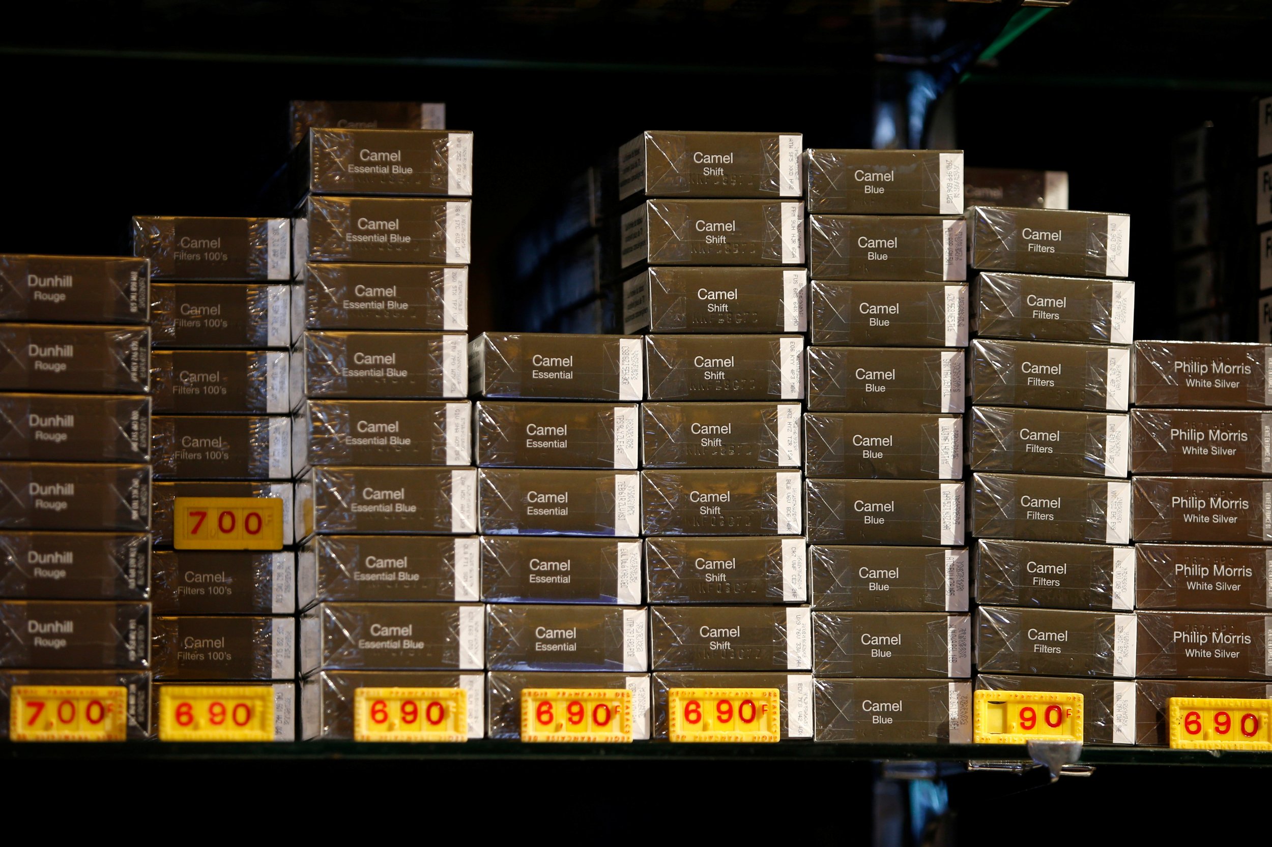cigarette packs