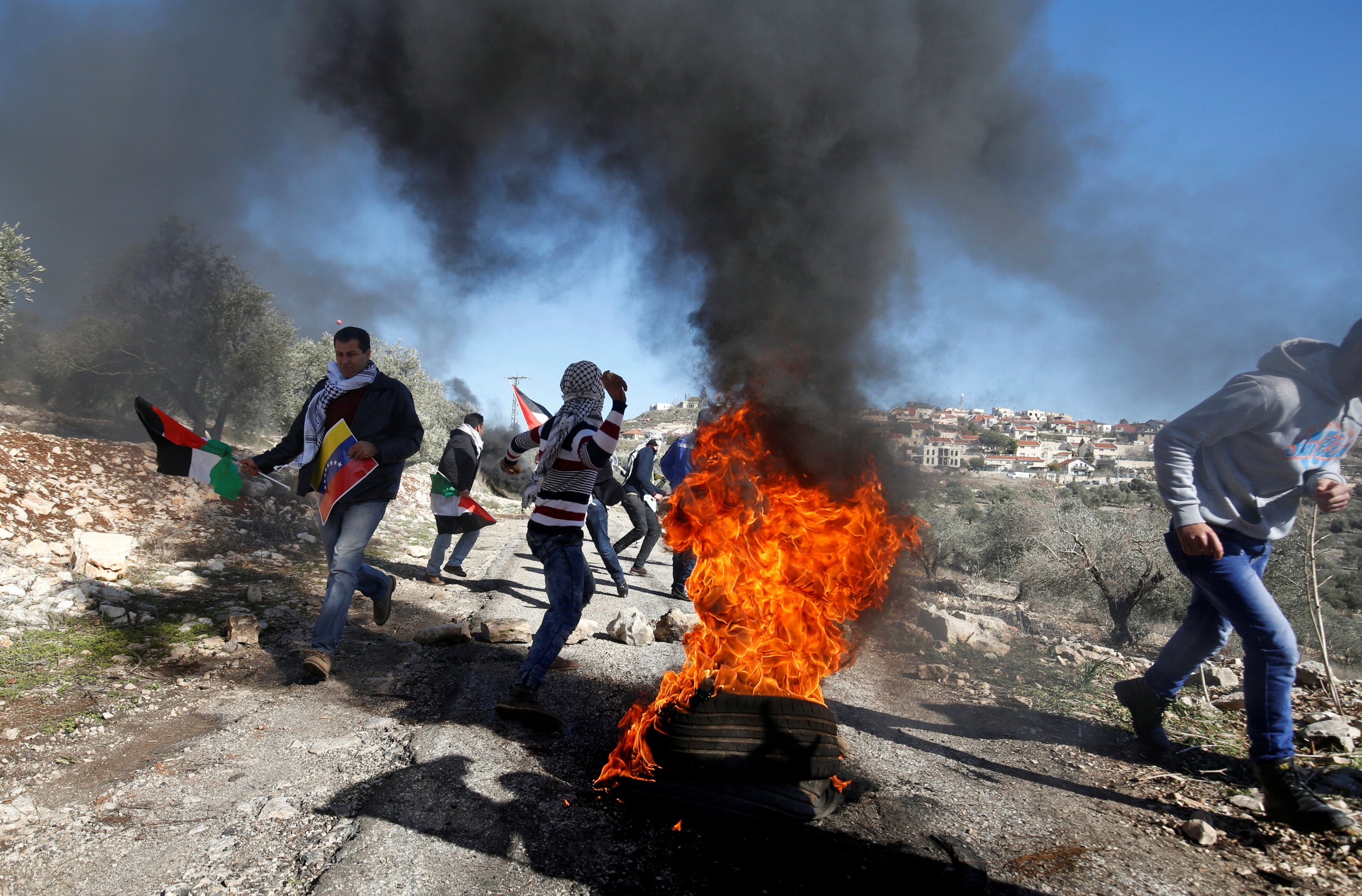 Clashes in the West Bank