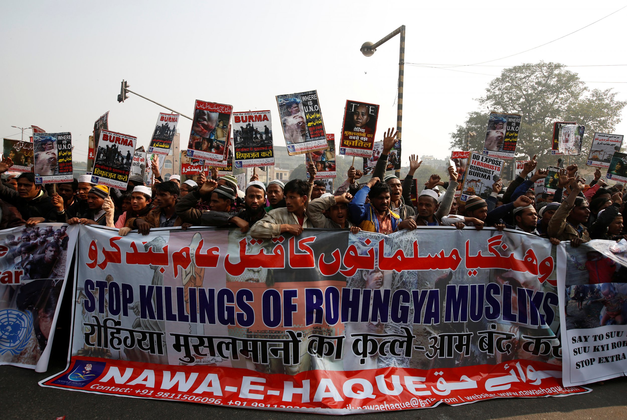 Rohingya Protestors