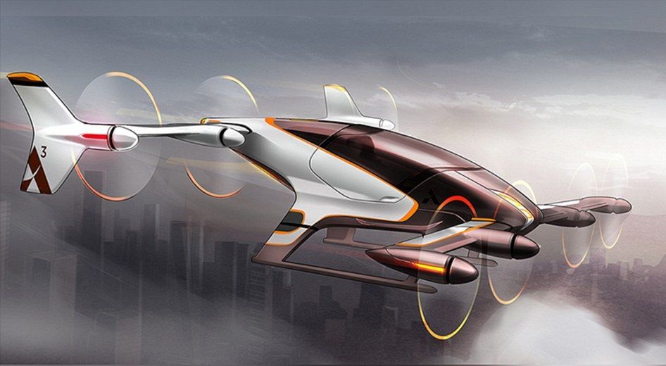 airbus self-flying car uber