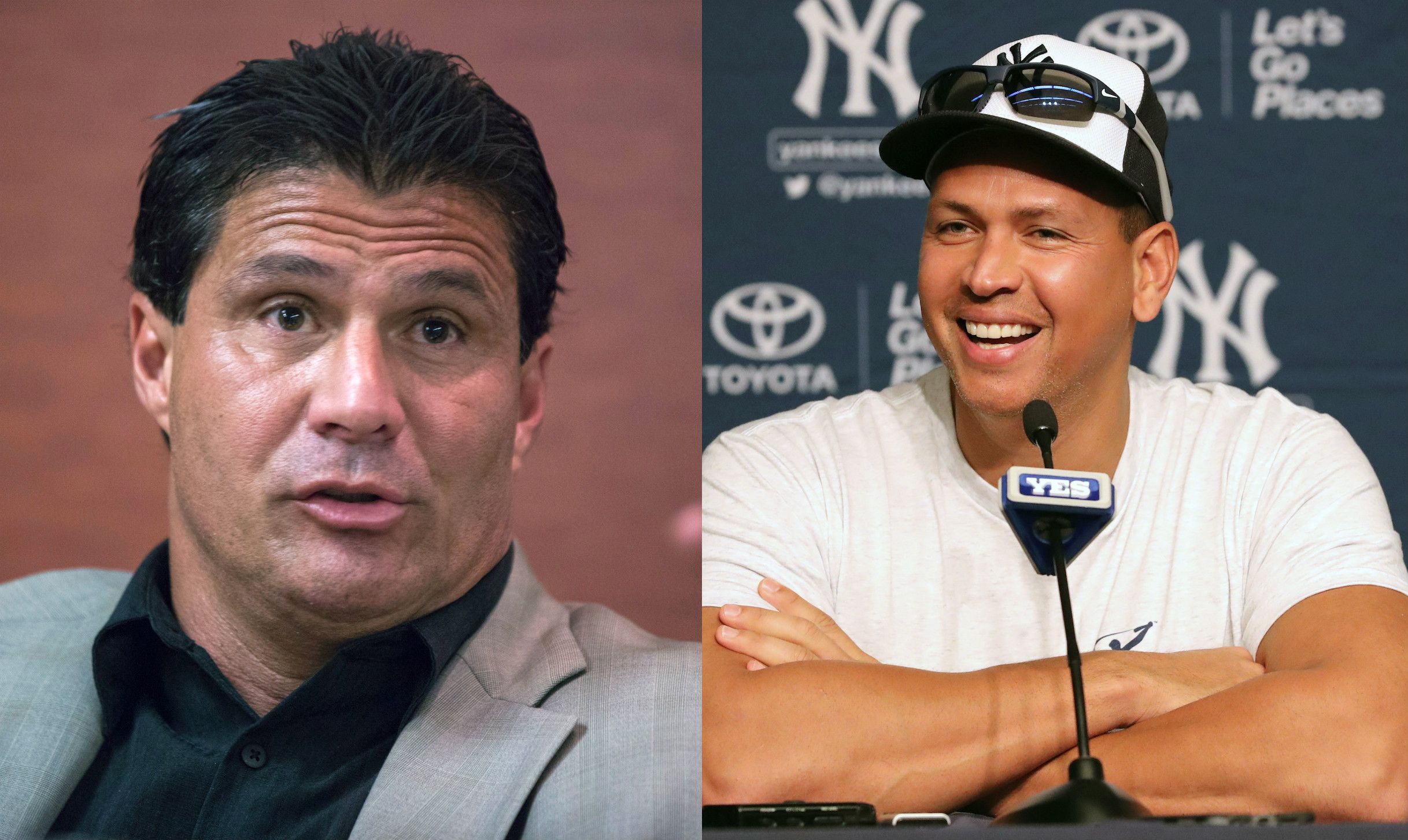 Jose Canseco is getting back in baseball as a television analyst