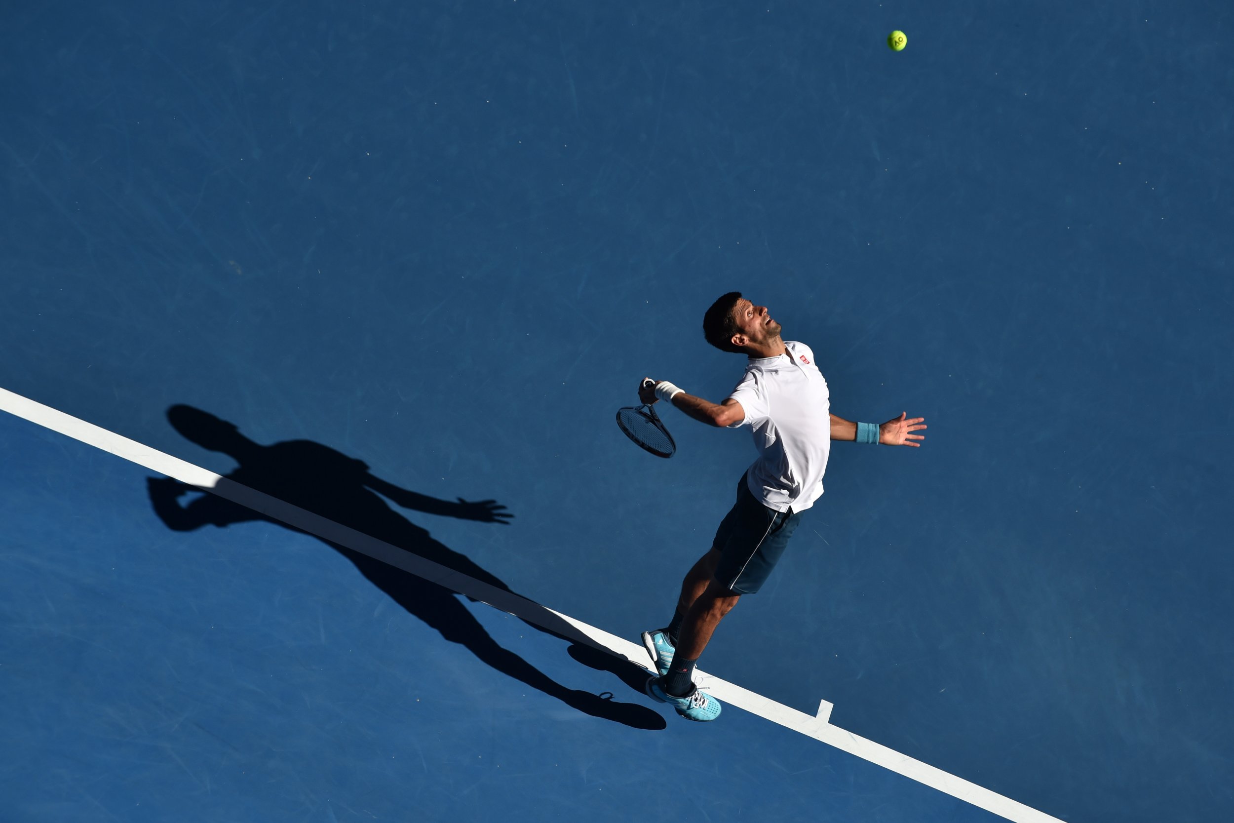 Novak Djokovic at the 2017 Australian Open