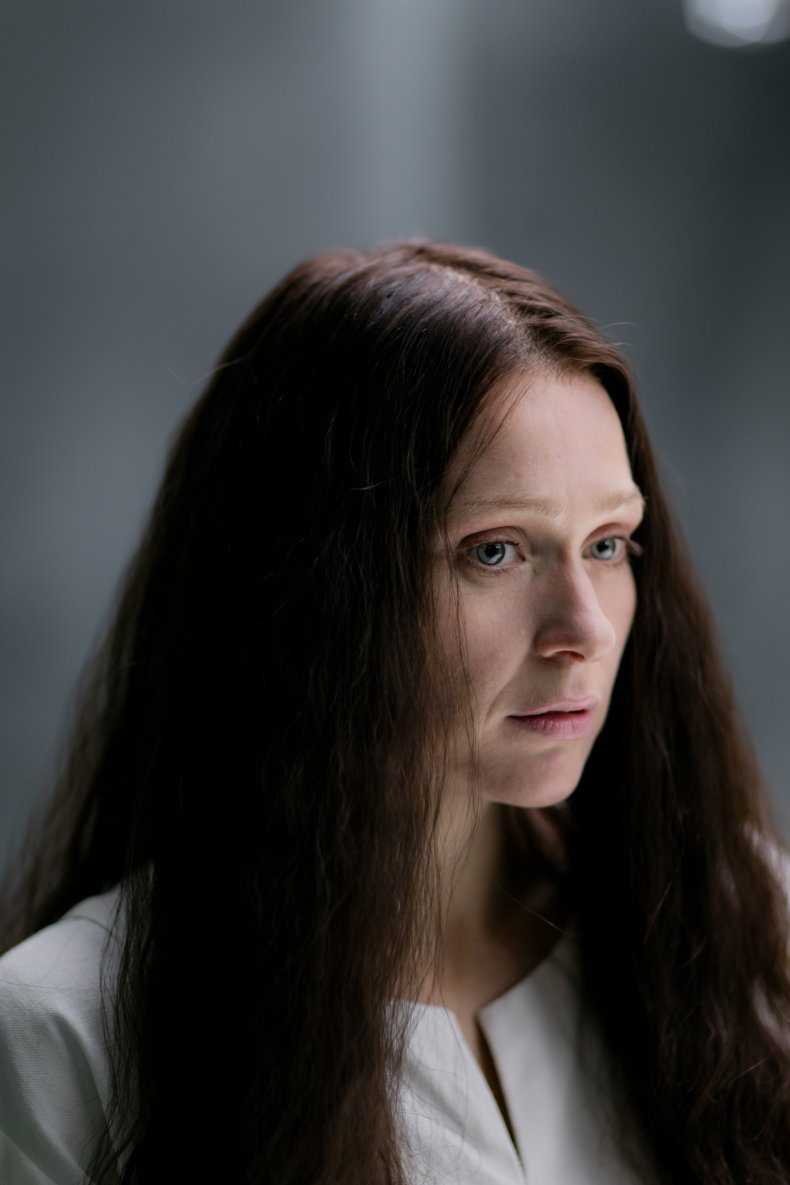 Sian Brooke as Eurus Holmes in Sherlock