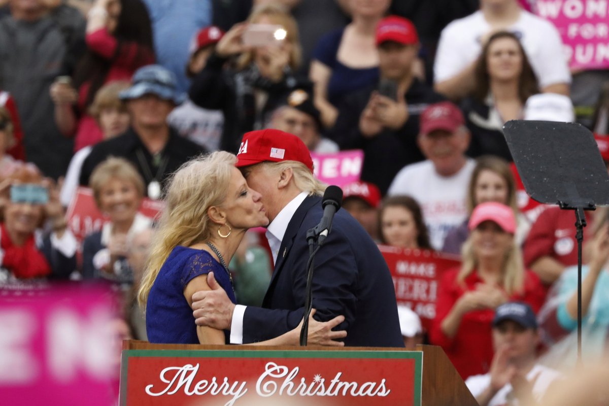 Kellyanne Conway and Trump
