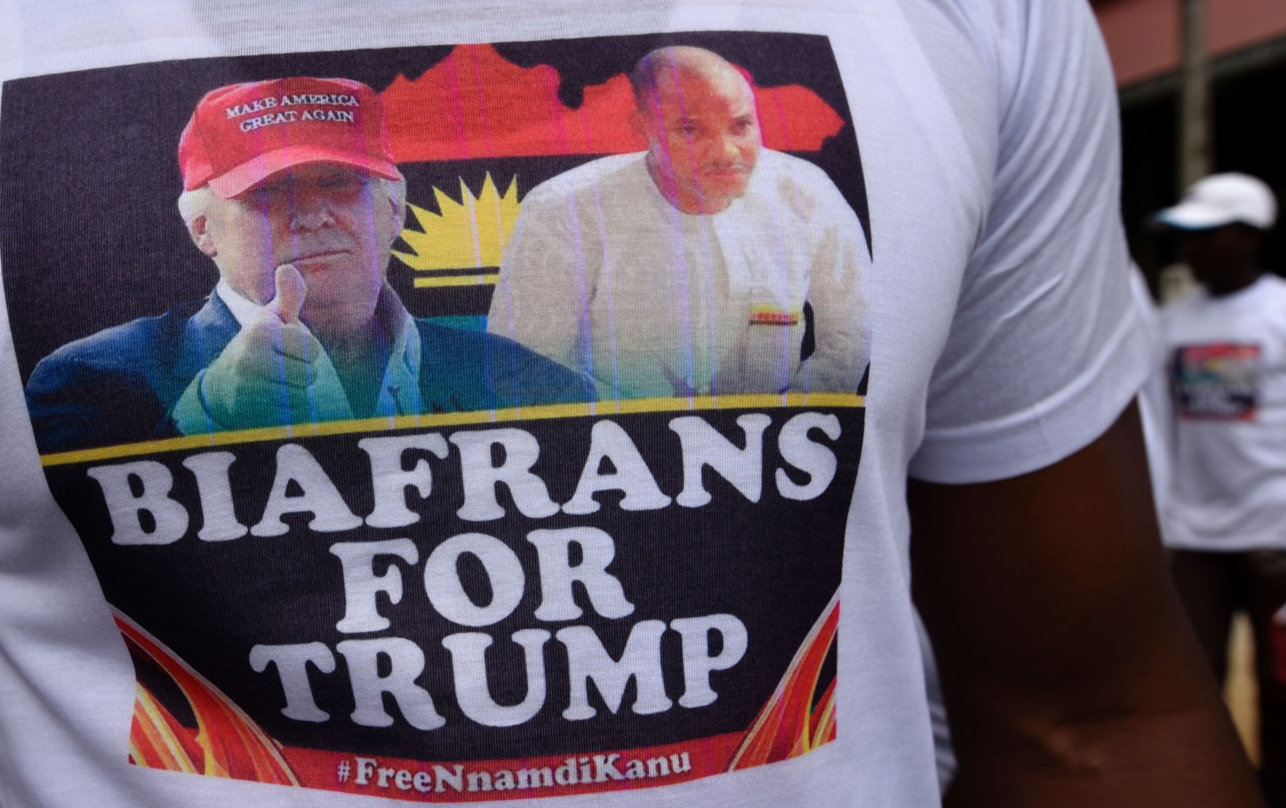 Donald Trump Biafra t shirt