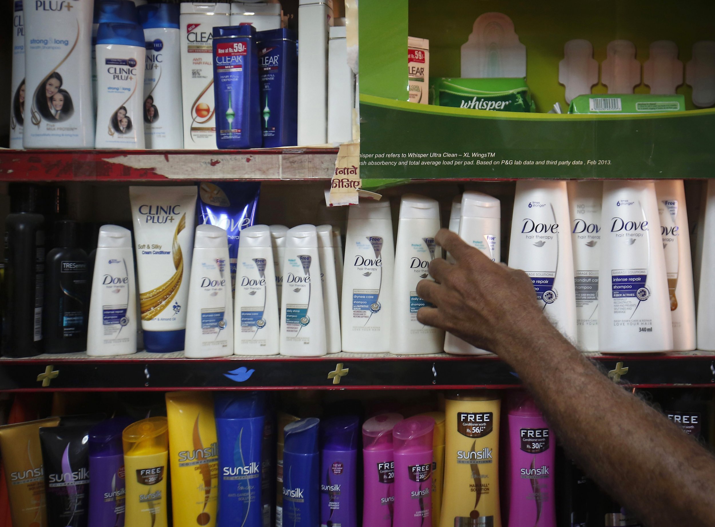 Different shampoo brands on sale in india