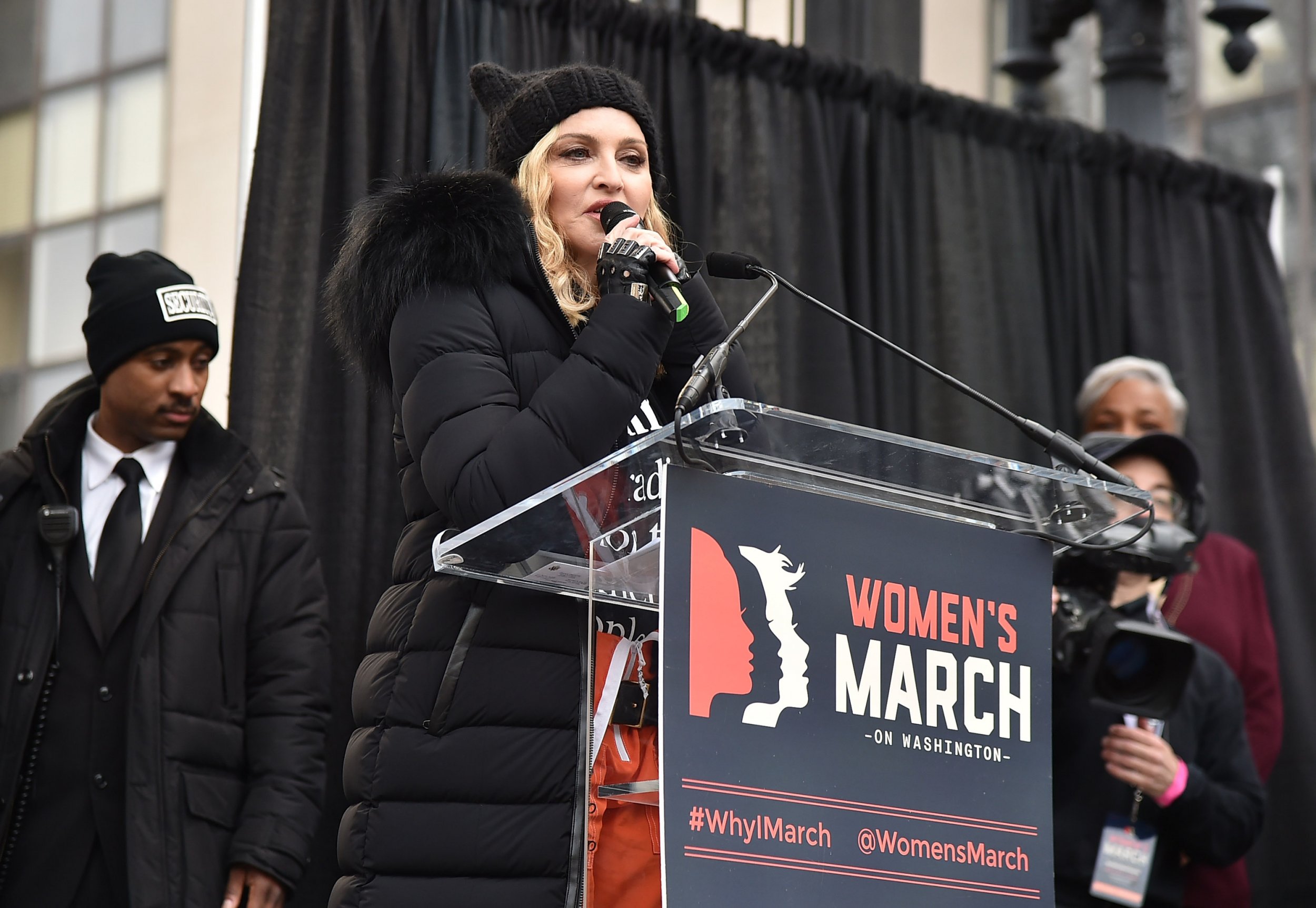 Madonna at Women's March on Washington