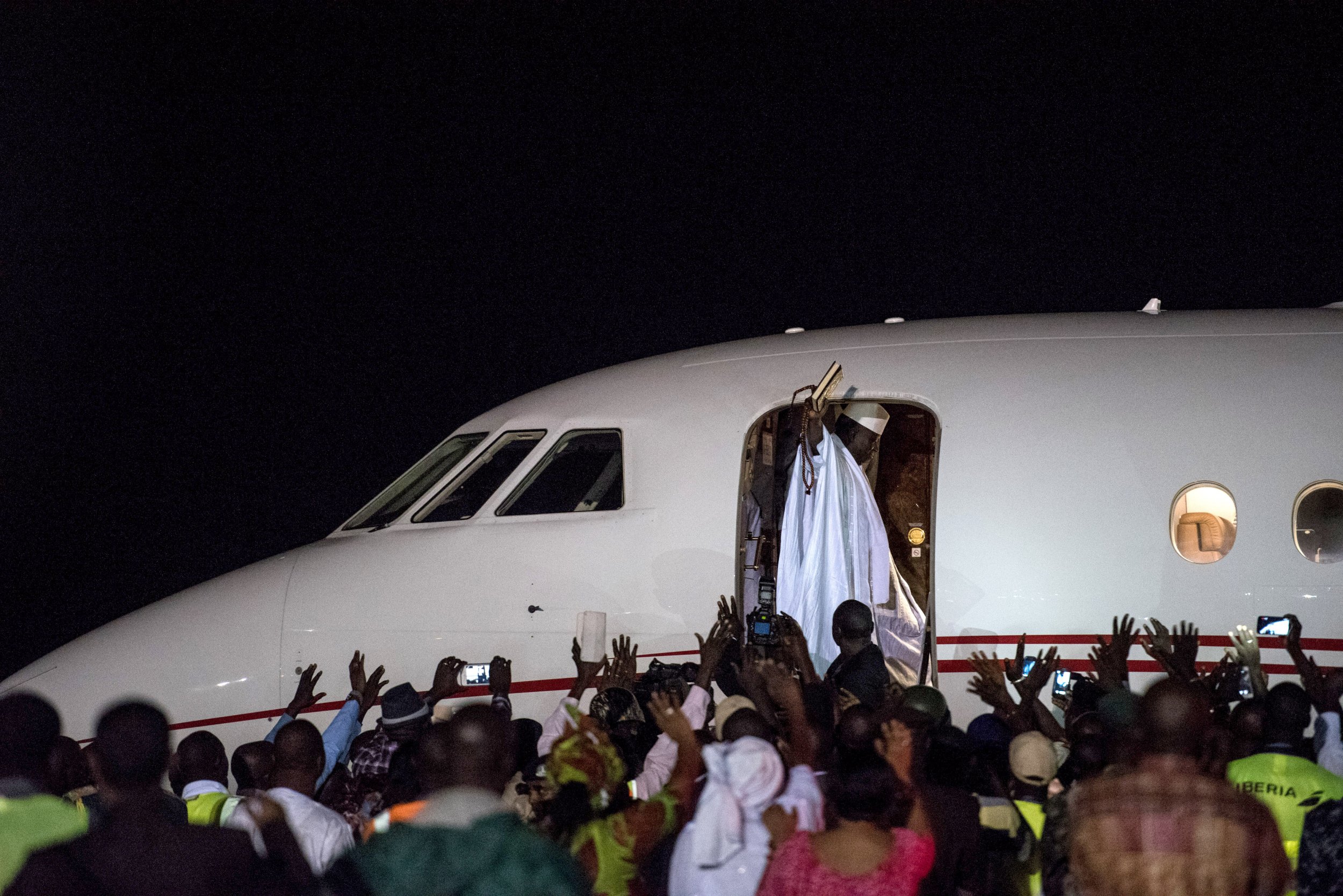 Yahya Jammeh plane