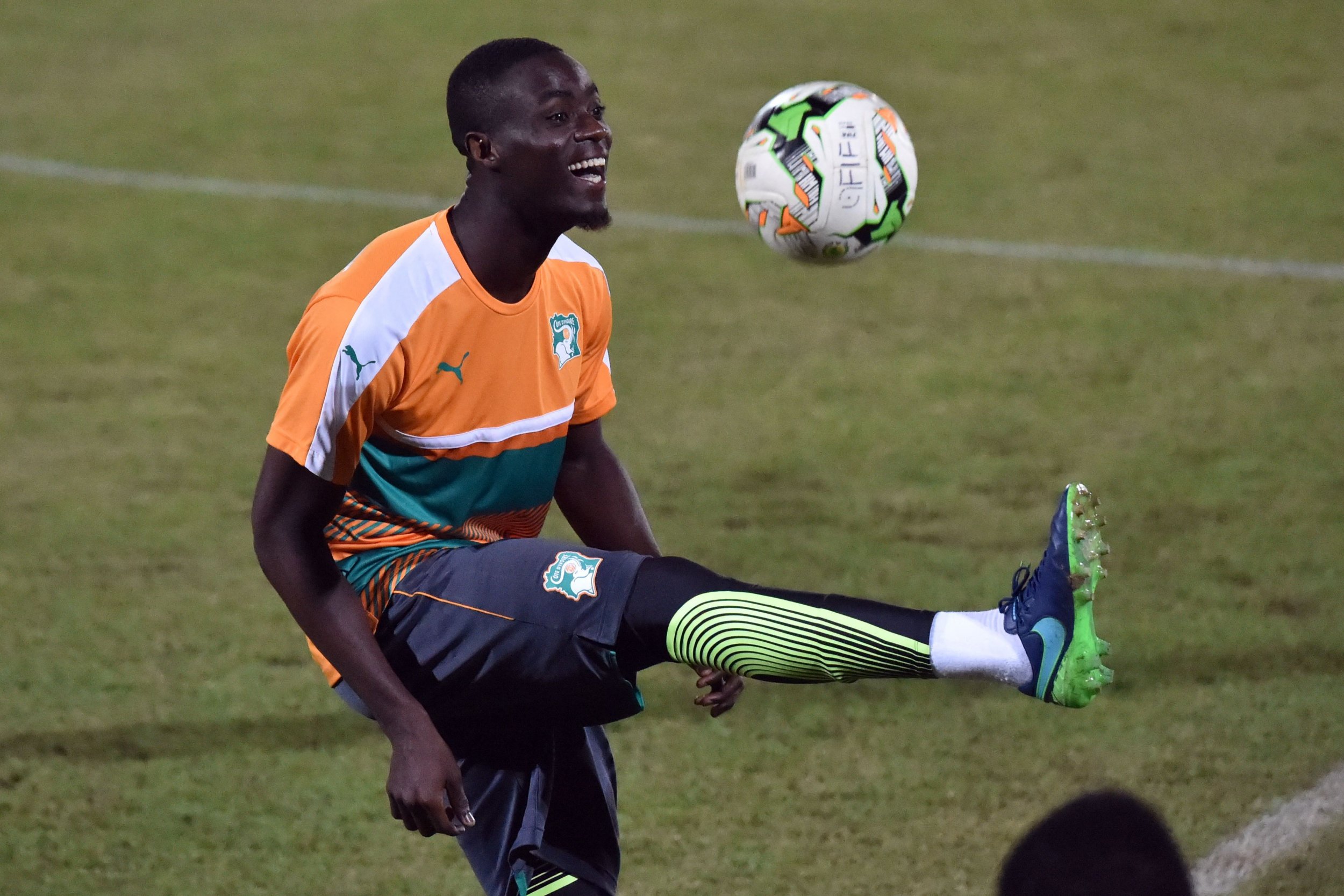 Manchester United and Ivory Coast defender Eric Bailly.