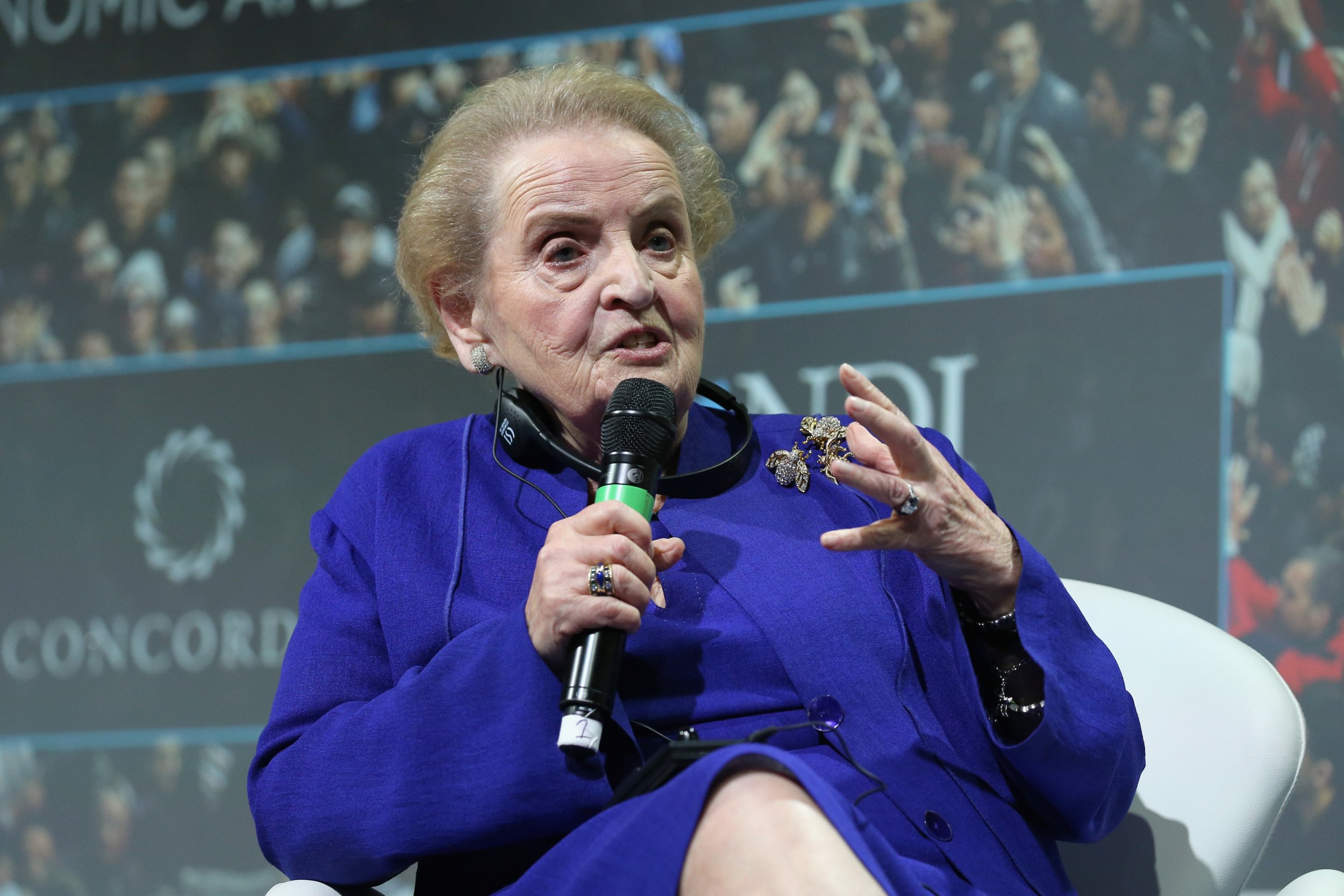 Madeleine Albright 'Ready to Register as Muslim' Over ...