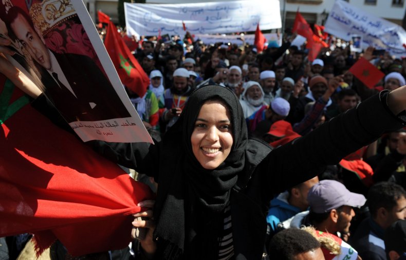 Morocco Western Sahara protest