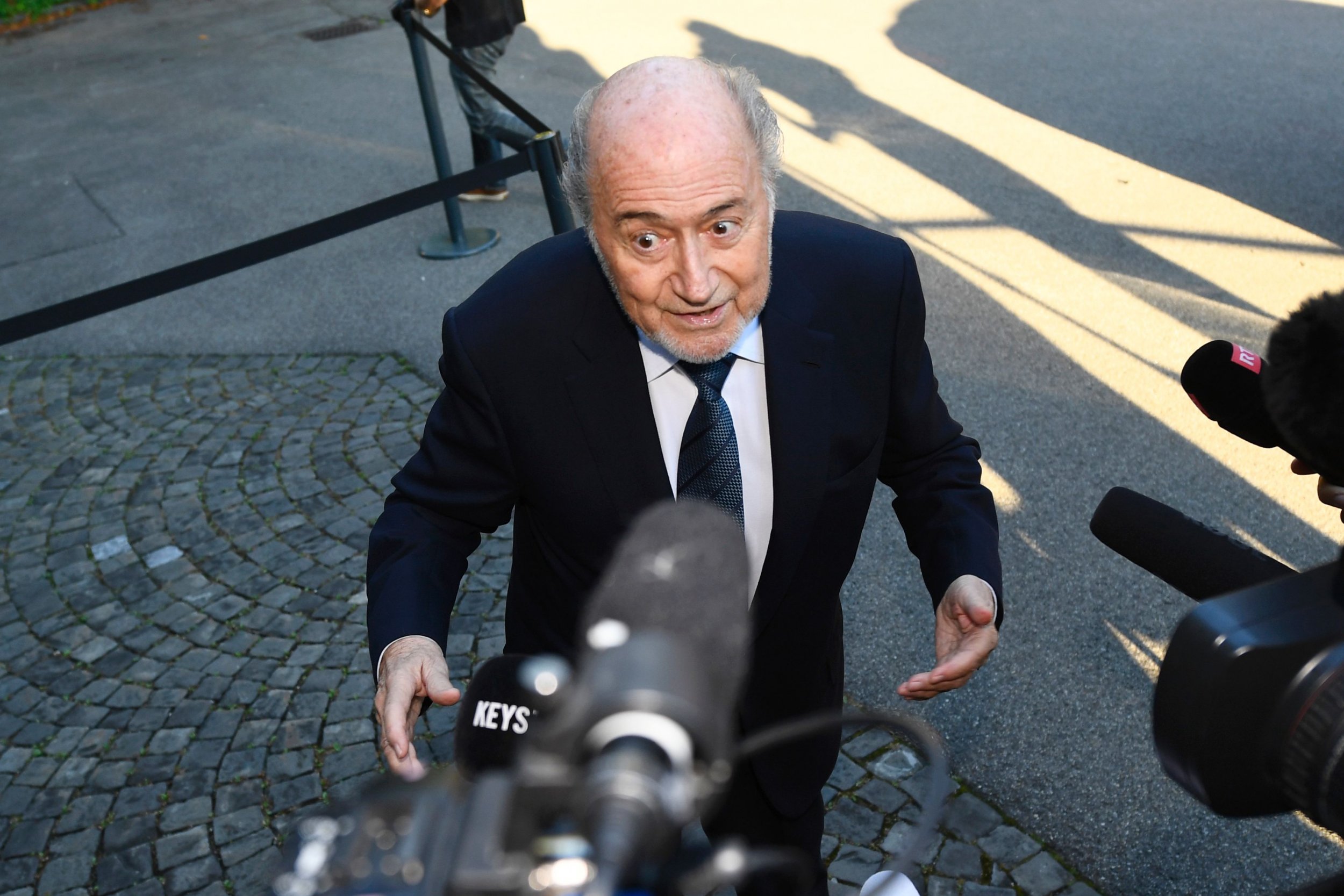 Former FIFA president Sepp Blatter.