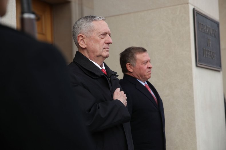 Mattis King Abdullah
