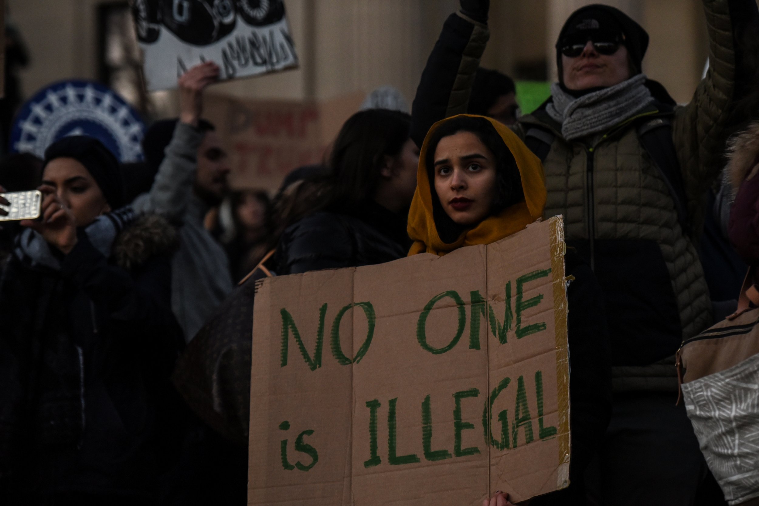 Trump travel protest ban