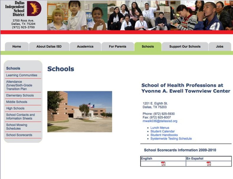 school of health professions