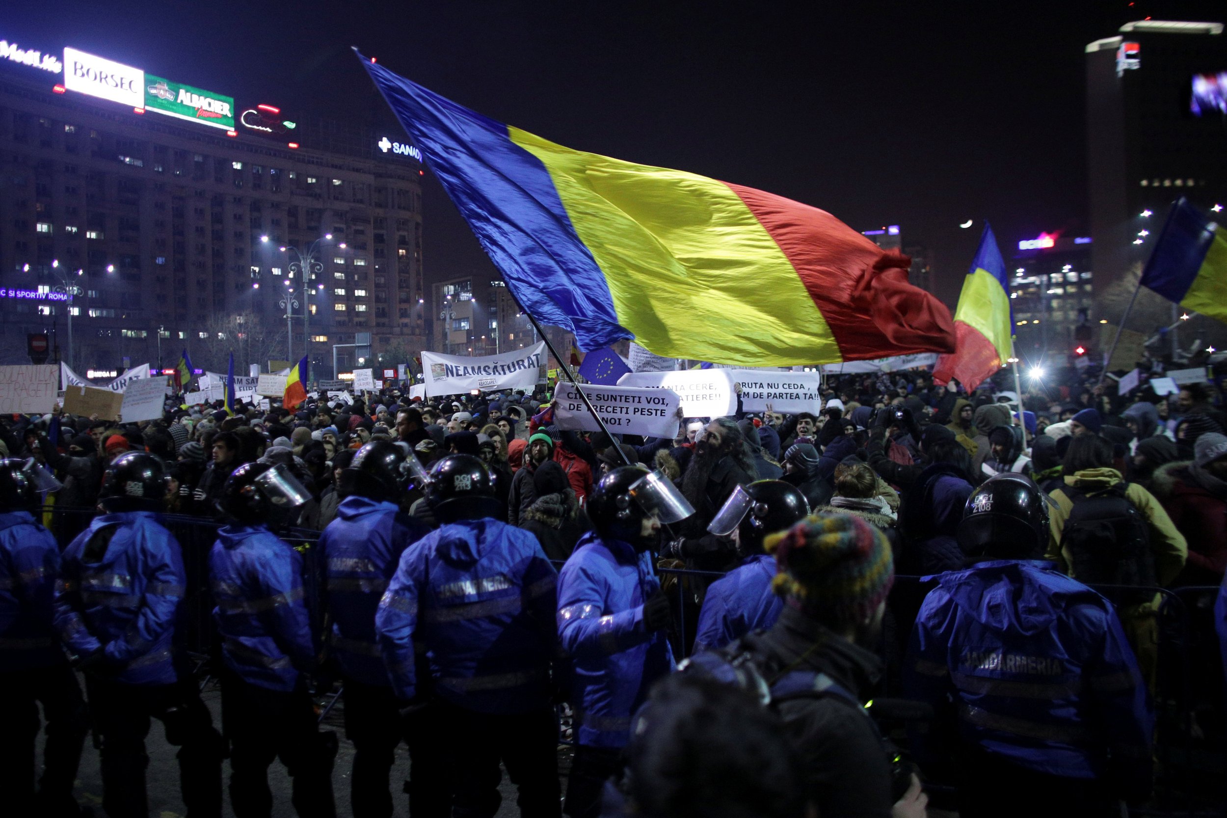 Bucharest protests