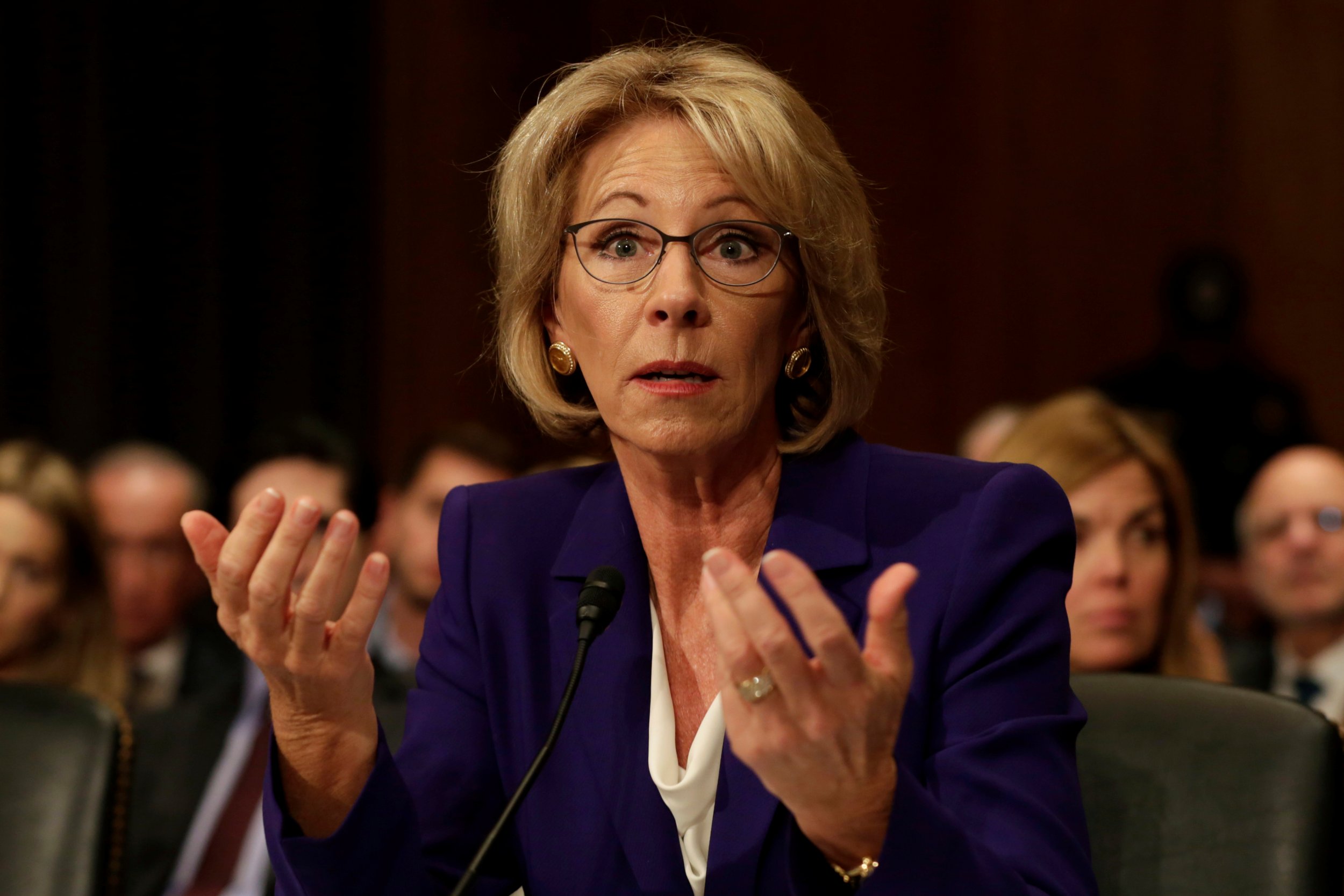 Betsy DeVos Called A 'White Supremacist' During Harvard University ...