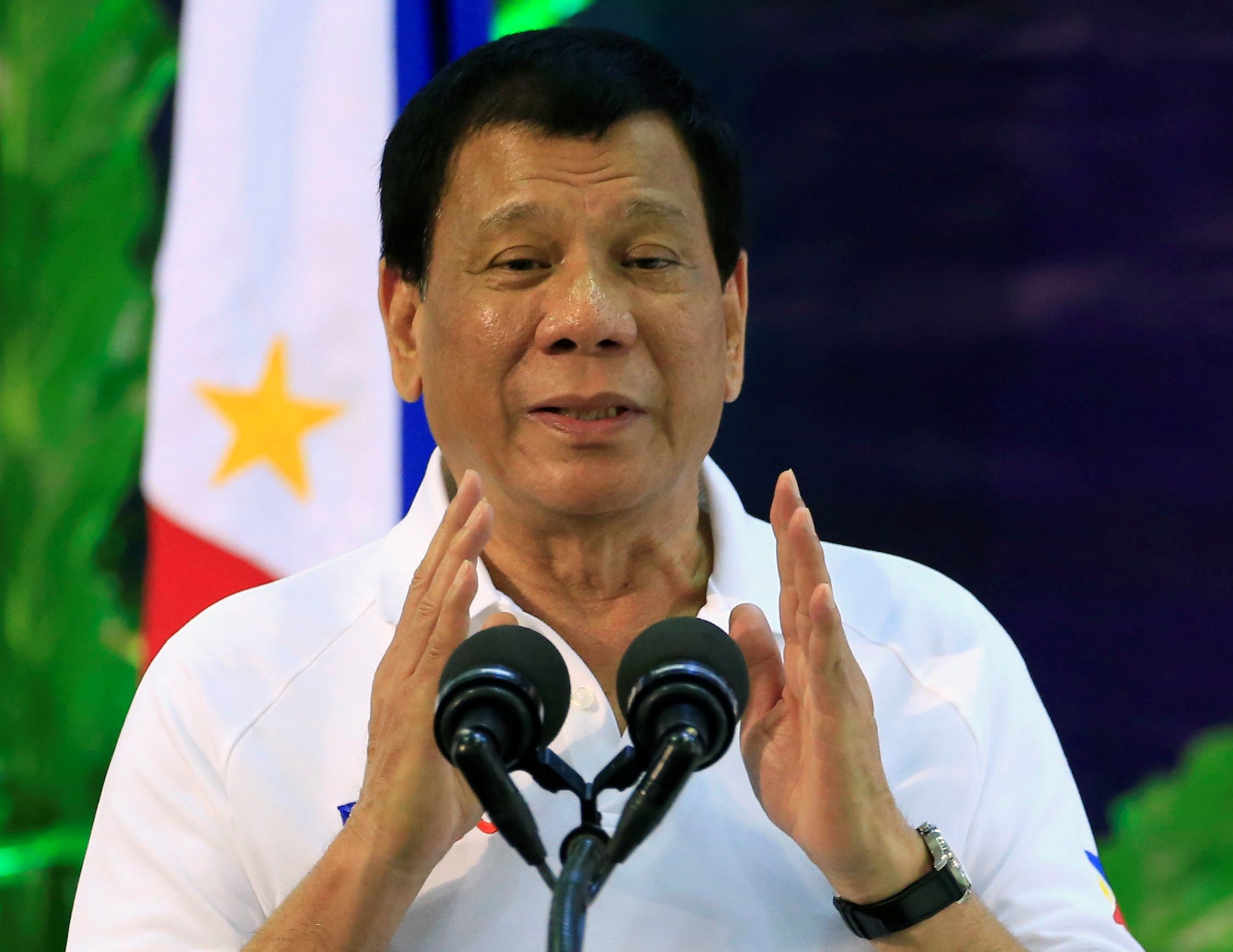 Duterte denies he has cancer